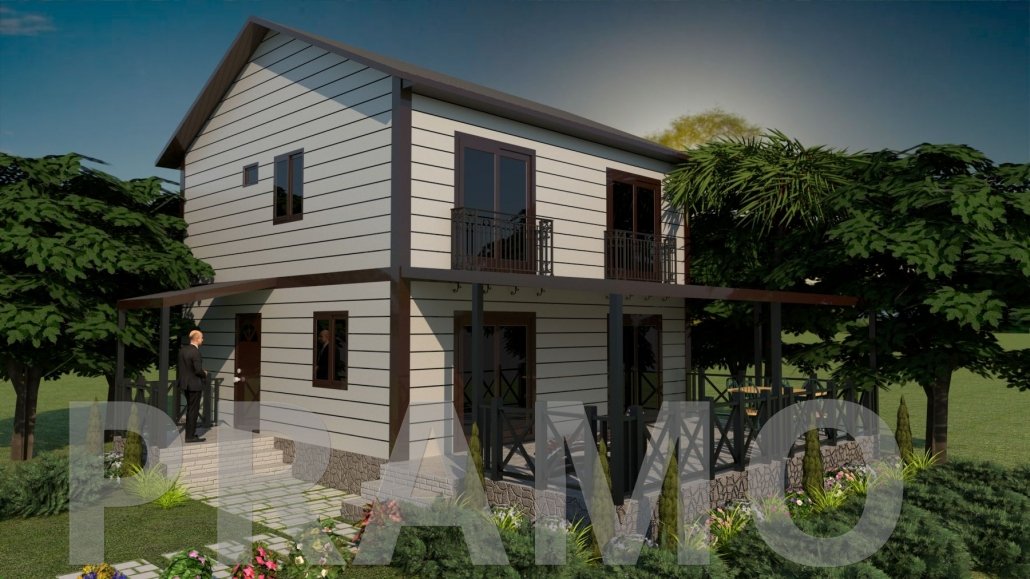 156 M2 DOUBLE STOREY STEEL HOUSING