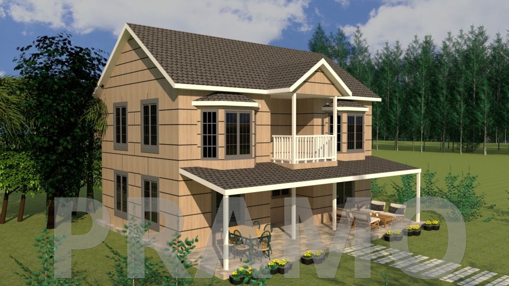 169 M2 DOUBLE STOREY STEEL HOUSING