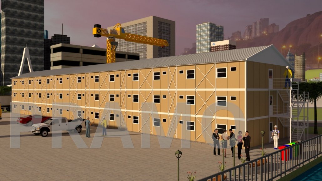 1833 M2 THREE STOREY ENGINEER DORMITORY