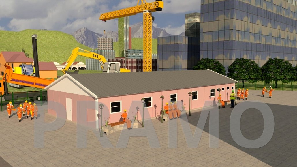 204 M2 SINGLE STOREY DORMITORY BUILDING