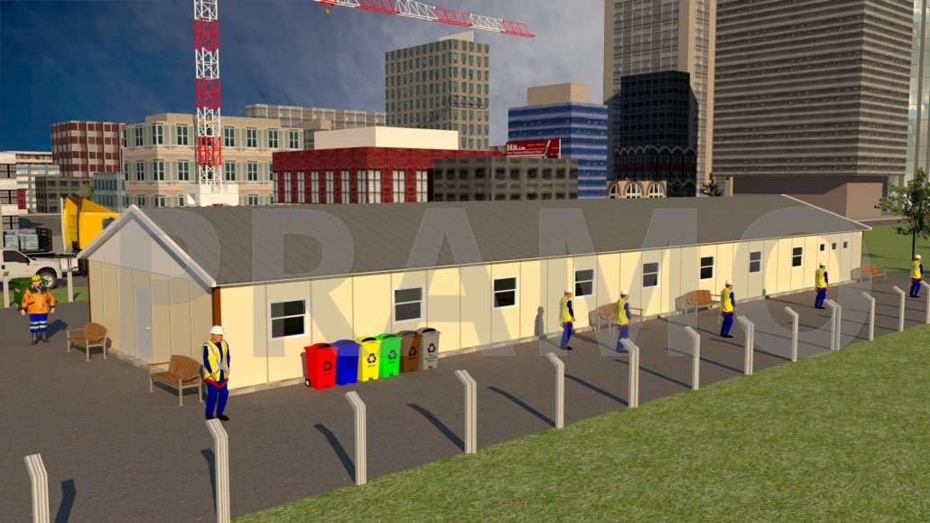 338 M2 SINGLE STOREY DORMITORY BUILDING