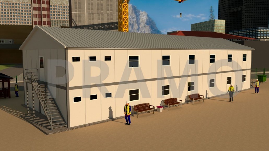 510 M2 DOUBLE STOREY DORMITORY BUILDING