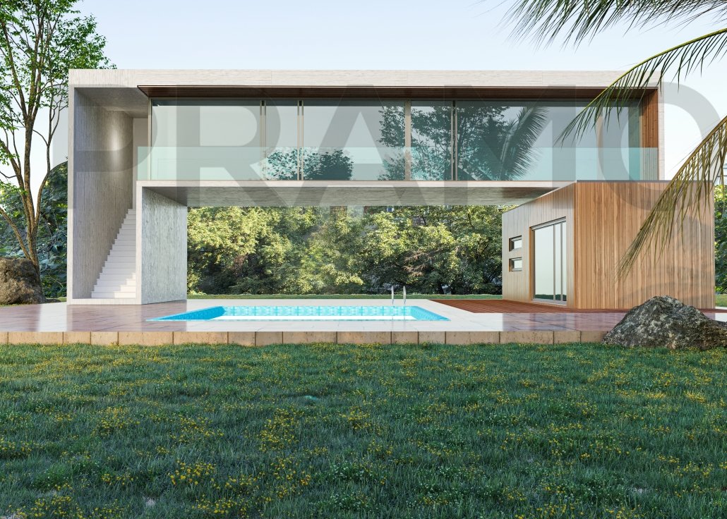 90 M2 DOUBLE STOREY MODULE HOUSING