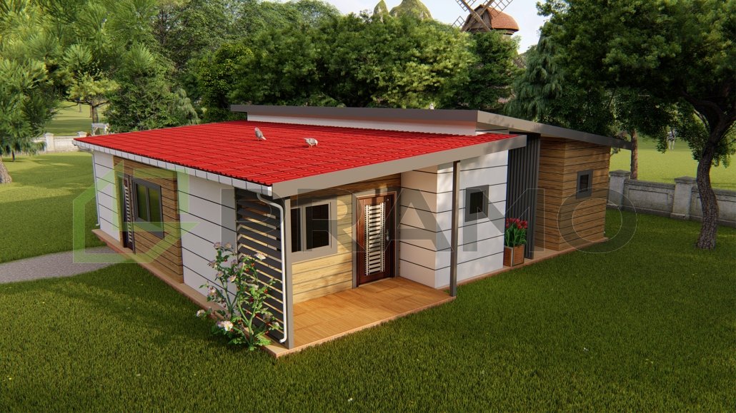 135 M2 SINGLE STOREY STEEL HOUSING