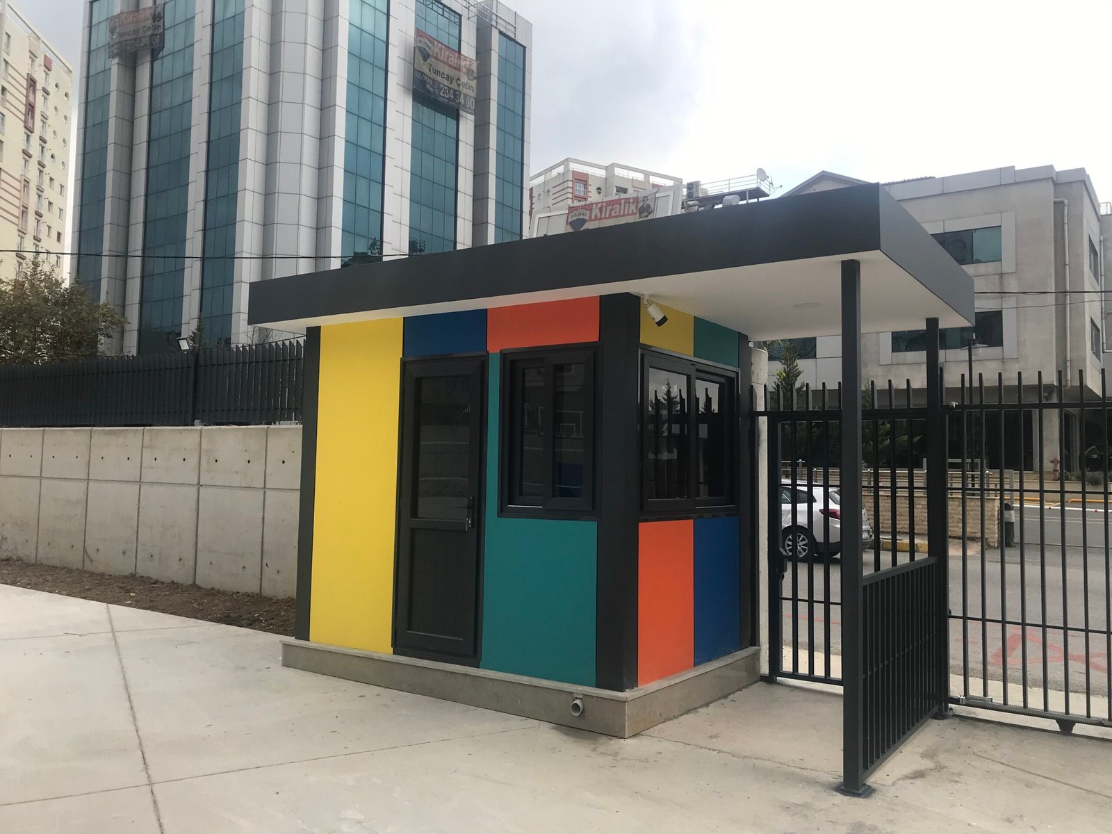 Pendik Okul Binası Resepsiyon Modülü Pramo Prefabrik10