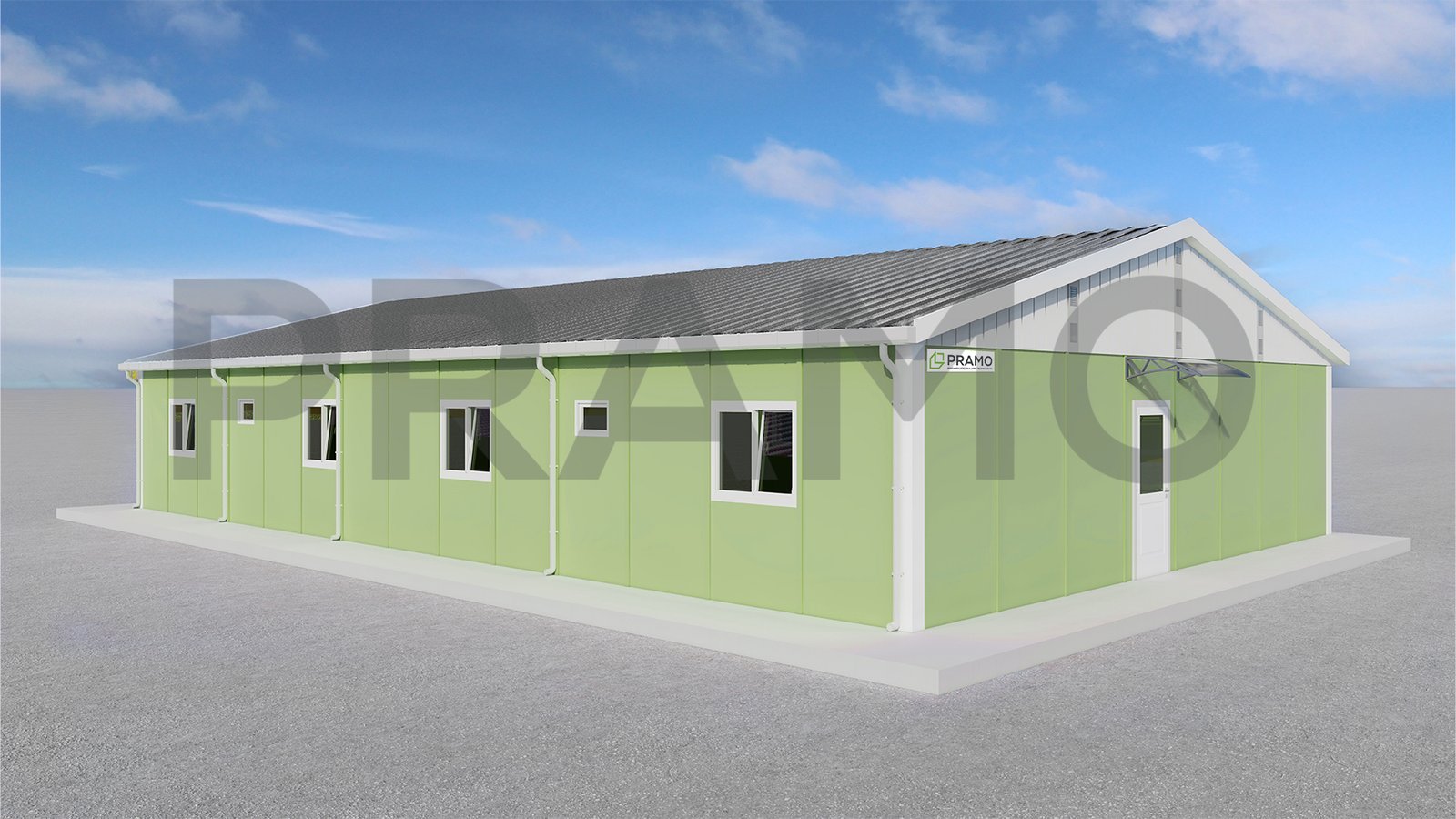 181m² Engineer Dormitory