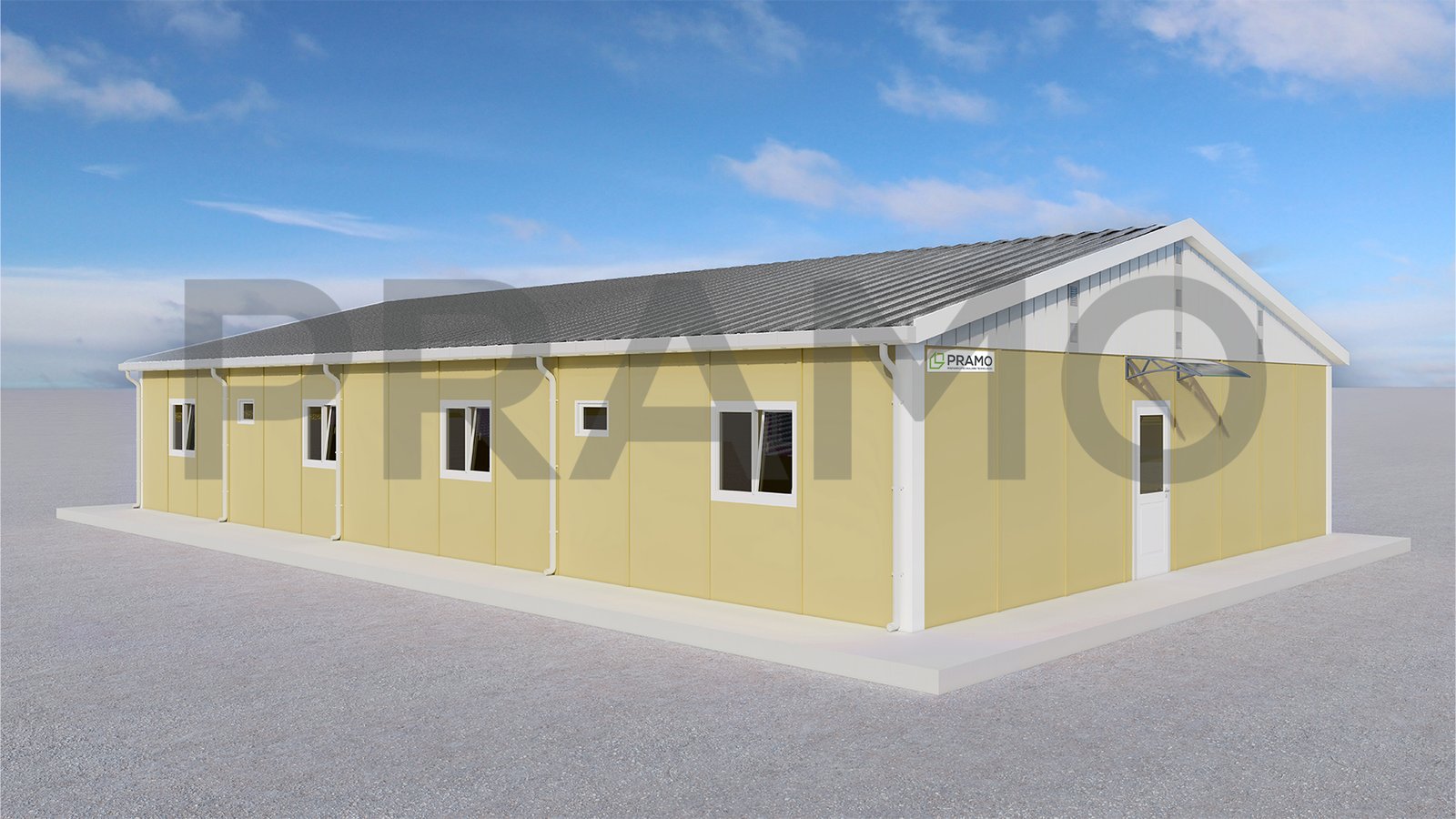 181m² Prefabricated Engineer Dormitory