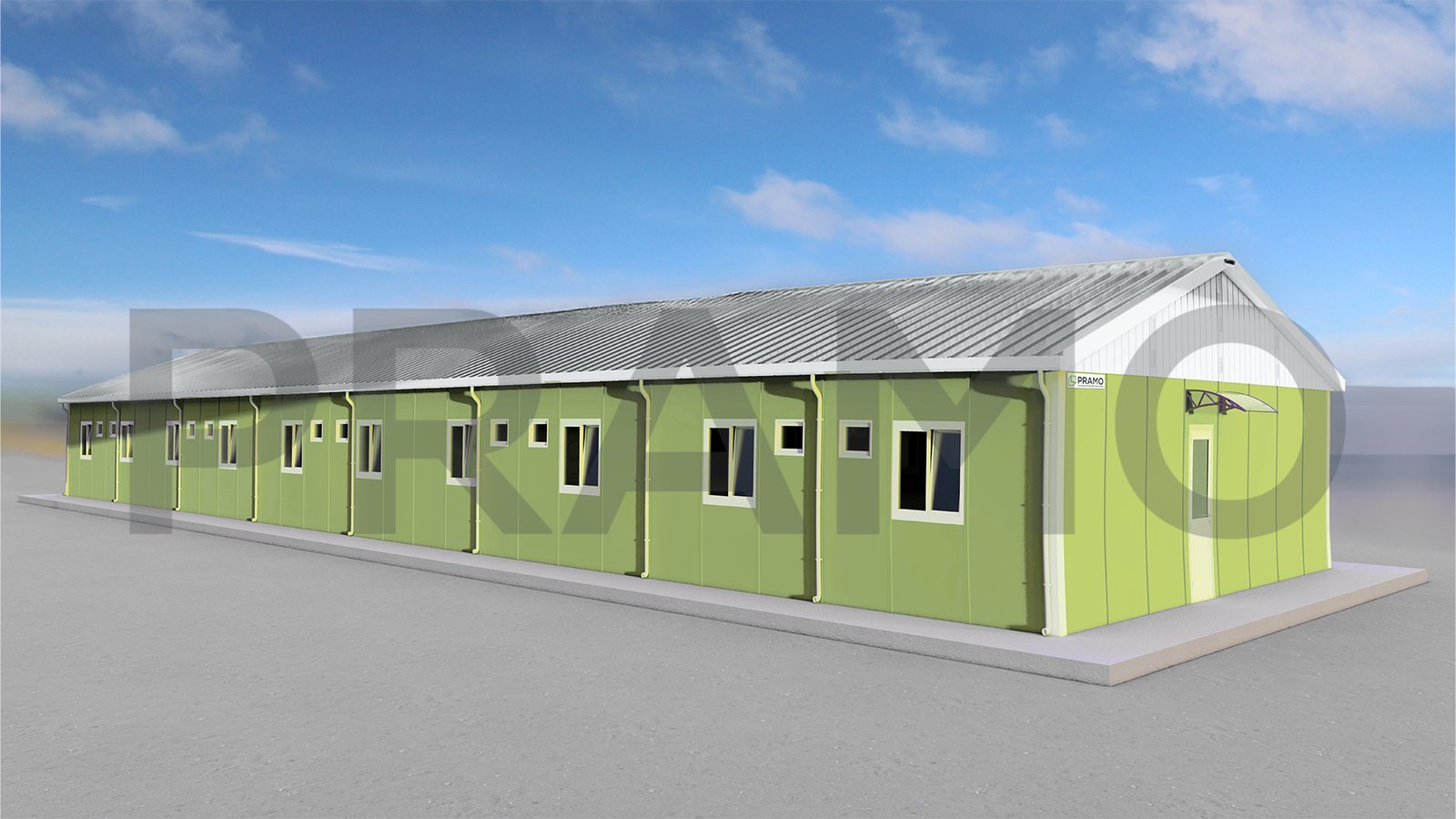 387m² Engineer Dormitory