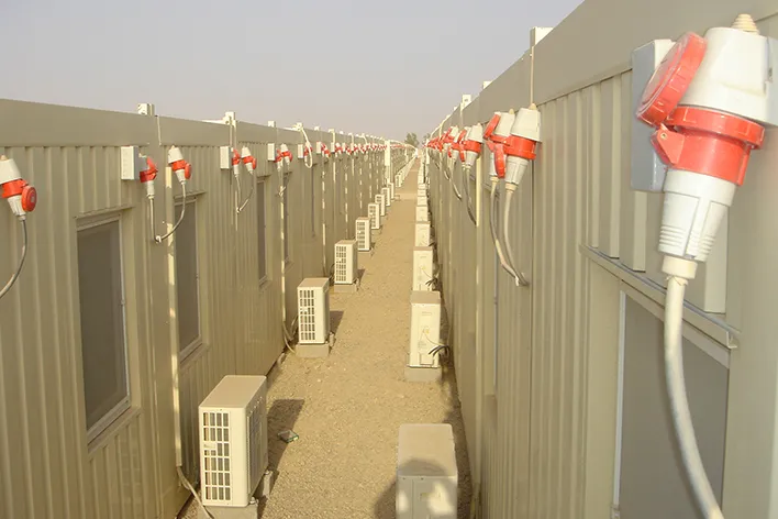 military container camp solutions