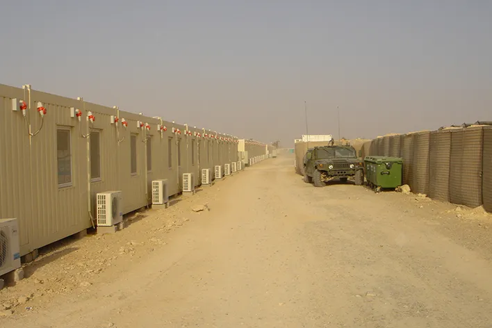 modular command center container