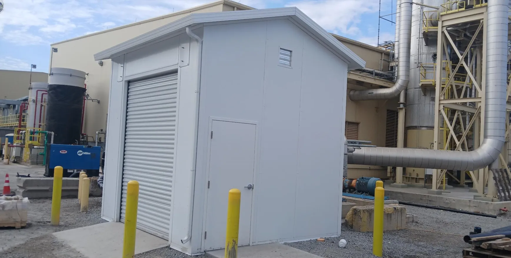 Prefab Industrial Pump House