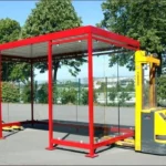 modern smoking cabinet design for outdoor areas