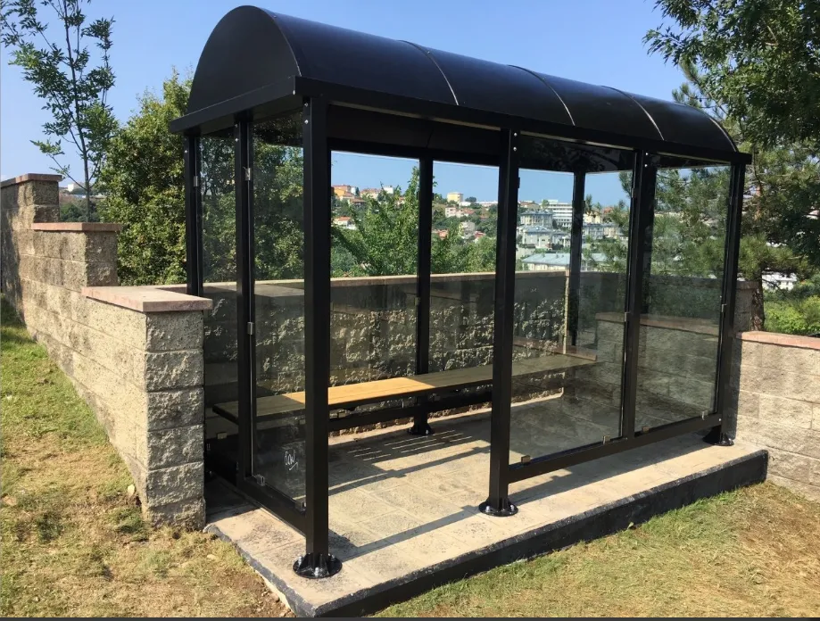 glass panel smoking cabinet with steel frame