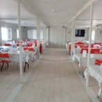 Modern prefabricated dining hall example