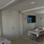 Portable prefabricated dining hall container