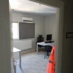 Prefabricated dining hall dining area setup