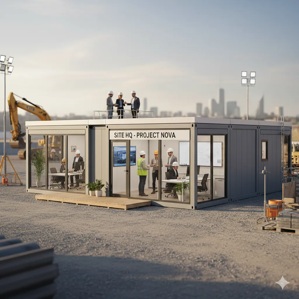 Modular Construction Site Offices soulitions