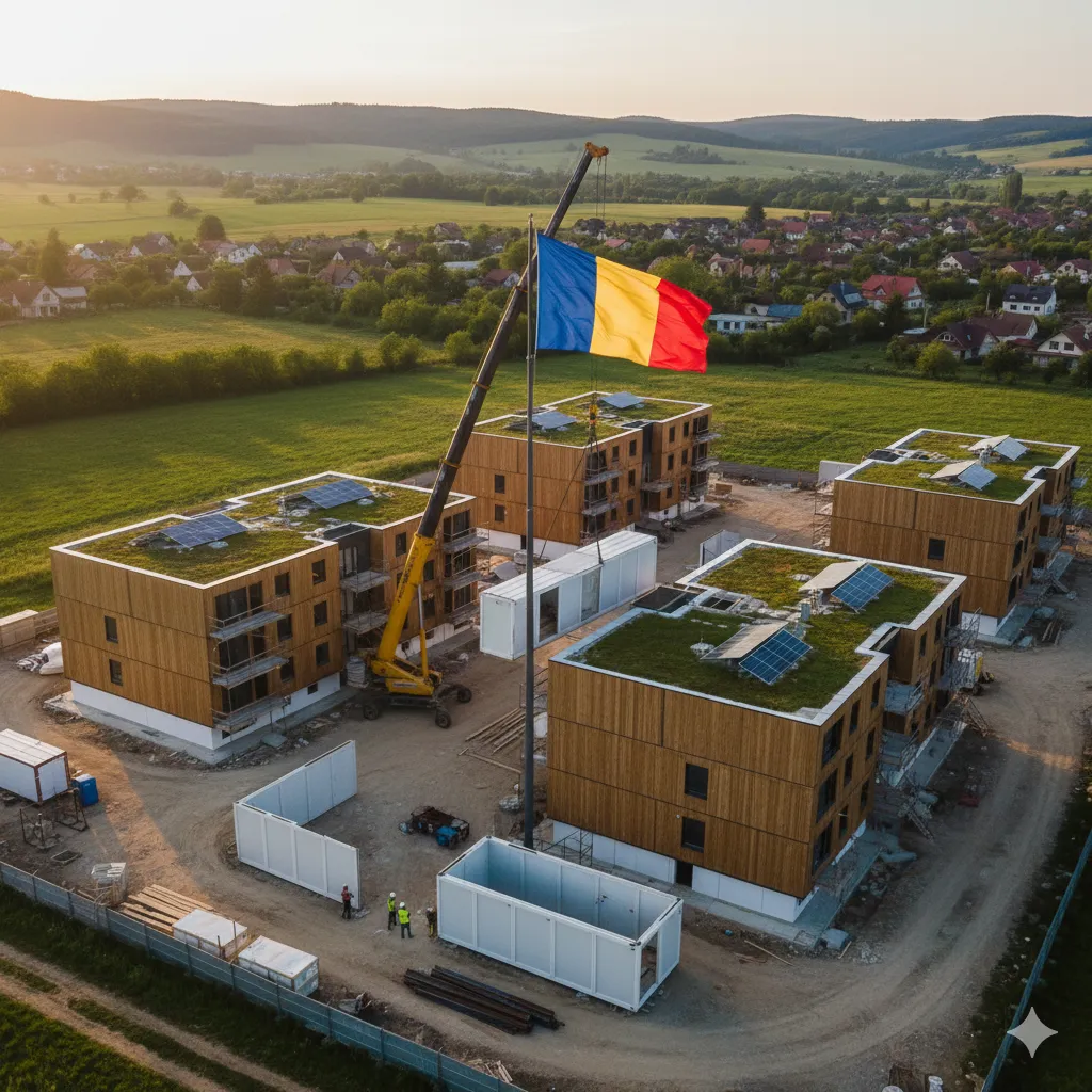 prefabricated building solutions in romania