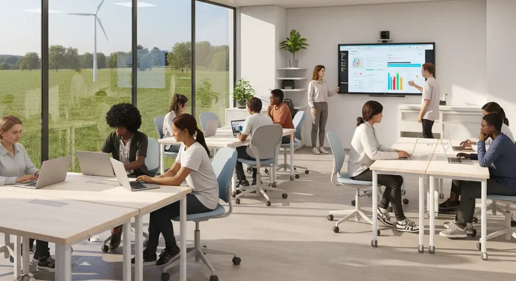 School Trailer in classroms 