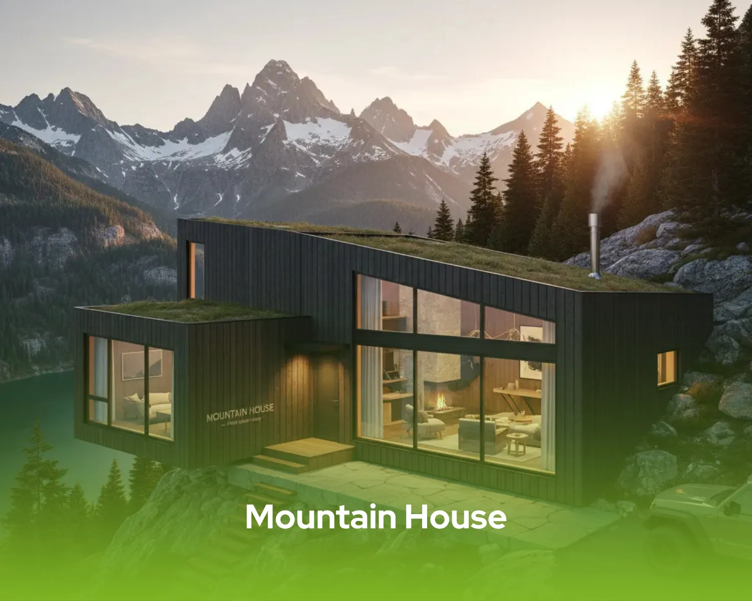 Imagine waking up to breathtaking mountain views, sipping your coffee on a private deck overlooking a serene lake, all from the comfort of your modern, sustainable home. This dream is now a reality with Mountain House, pioneers in luxury prefab homes.