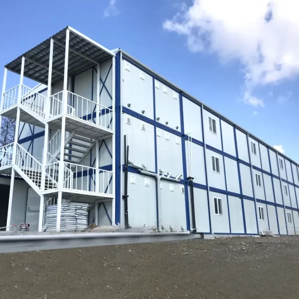 Balmumcu Rezidans Projesi Şantiyesi Kamp Binaları